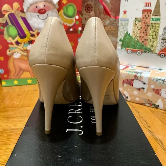 J.Crew Viv Pumps in Wild Mushroom/Nude - Picture 5 of 6
